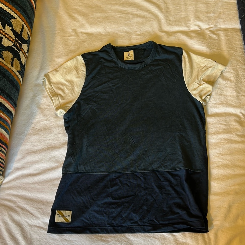 EUC Tracksmith off-roads merino blend tee
